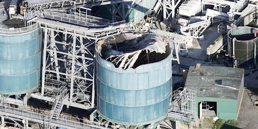 explosión silos derince turquía