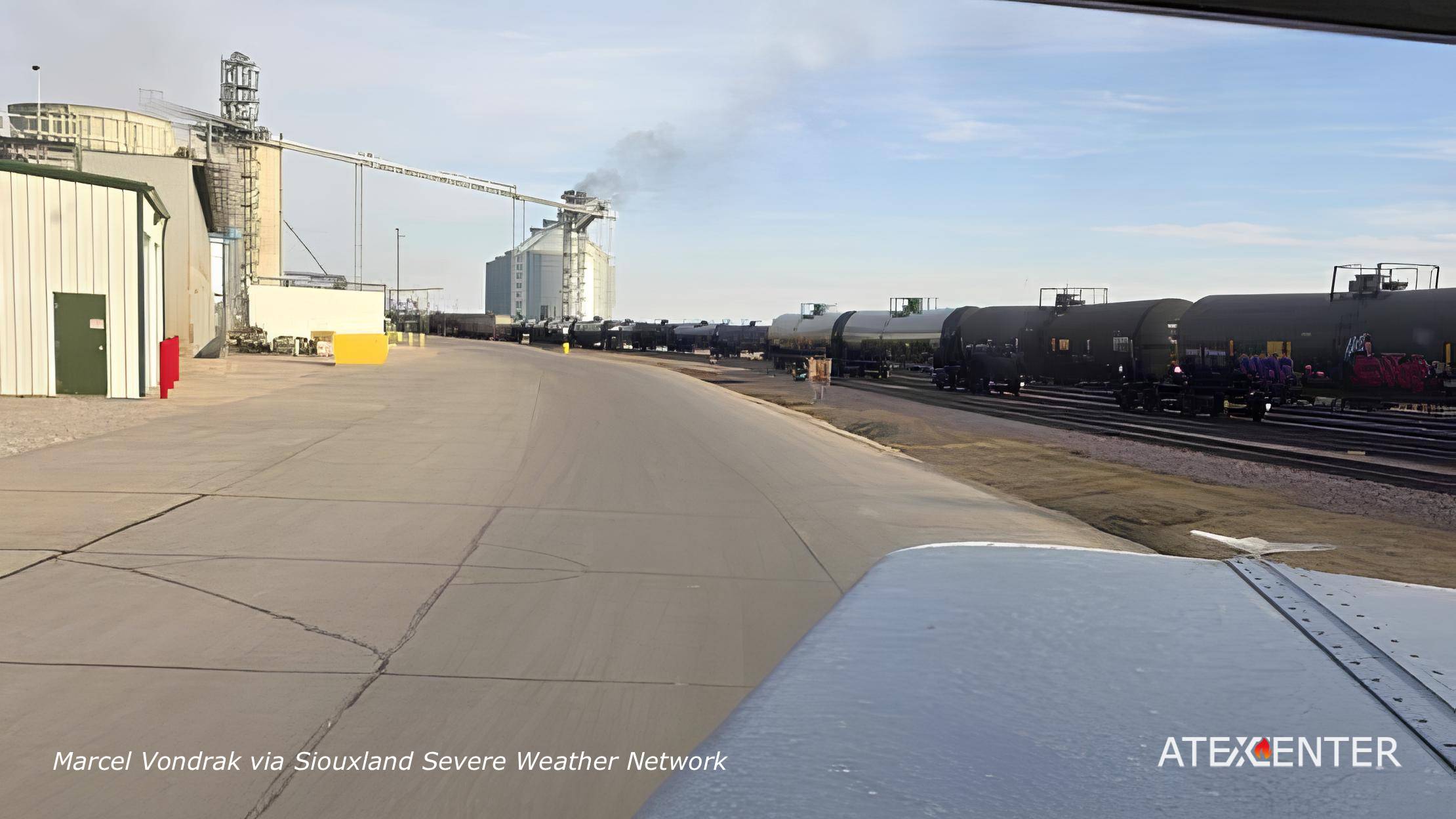 Explosão de poeira na unidade da Little Sioux Corn Processors em Iowa